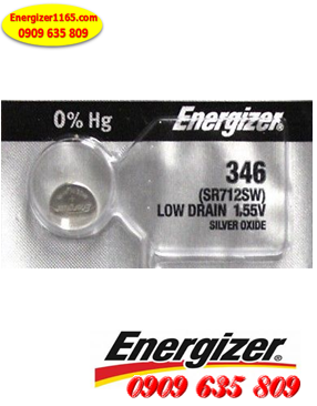 Energizer SR712SW-346; Pin đồng hồ 1.55v Energizer SR712SW-346 Silver Oxide 